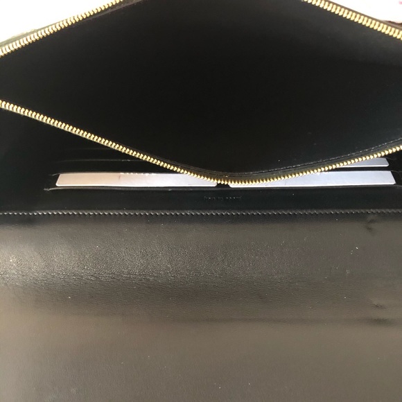 NWT Céline Leather Clutch with Flap - Picture 5 of 7